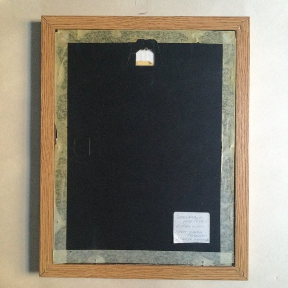 vintage needlework embroidery cross stitch sampler small framed - Picture 6 of 6